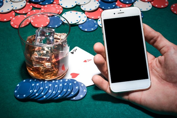Antarmuka kontrol taruhan di Fa Cai Shen Deluxe dengan preset nilai coin